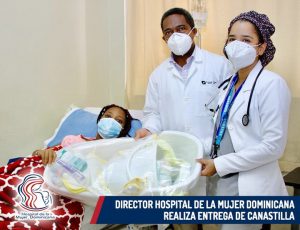 Read more about the article Director Hospital de la Mujer Dominicana realiza entrega de canastilla