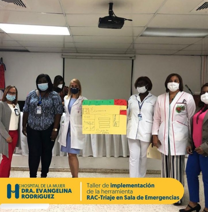 You are currently viewing Hospital Dra. Evangelina Rodríguez  realiza “Taller de implementación de la herramienta RAC-Triaje en sala de emergencias”