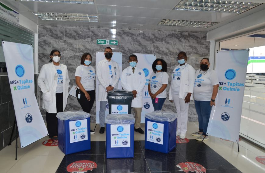 Maternidad Evangelina Rodr&iacute;guez se une a la campa&ntilde;a Tapitas x Quimio para preservar medio ambiente