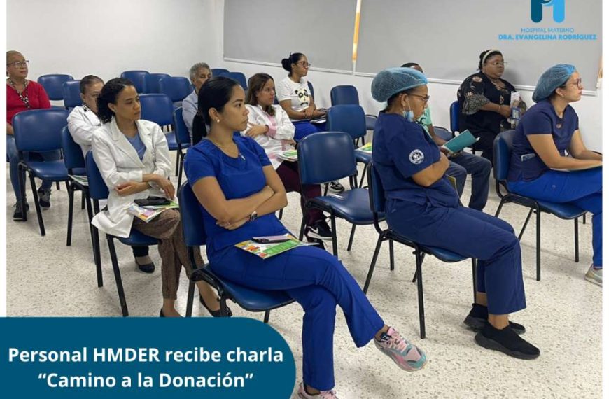 Personal HMDER, recibe Capacitaci&oacute;n &laquo;Camino a la Donaci&oacute;n&raquo;